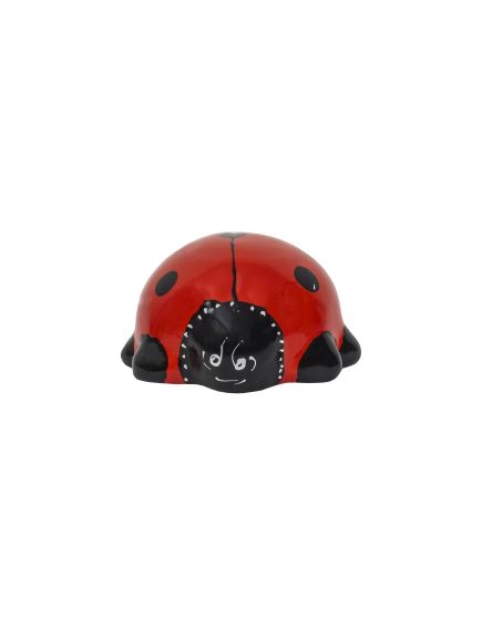 Decoratiune pentru gradina, din ceramica, model buburuza, inaltime 8cm, lungime 14cm / EXT 10209 Engros Decoratiune pentru gradina, din ceramica, model buburuza, inaltime 8cm, lungime 14cm / EXT 10209 Engros