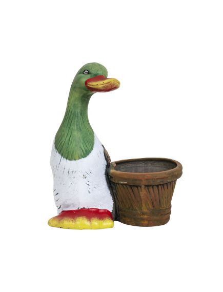 Ghiveci din ceramica, model gasca, lungime 20cm / EXT 7104 Engros Ghiveci din ceramica, model gasca, lungime 20cm / EXT 7104 Engros