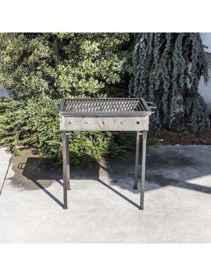 Gratar metalic pe carbuni 50x35 cm, grosime 3 mm / EXT 9910 Engros Gratar metalic pe carbuni 50x35 cm, grosime 3 mm / EXT 9910 Engros