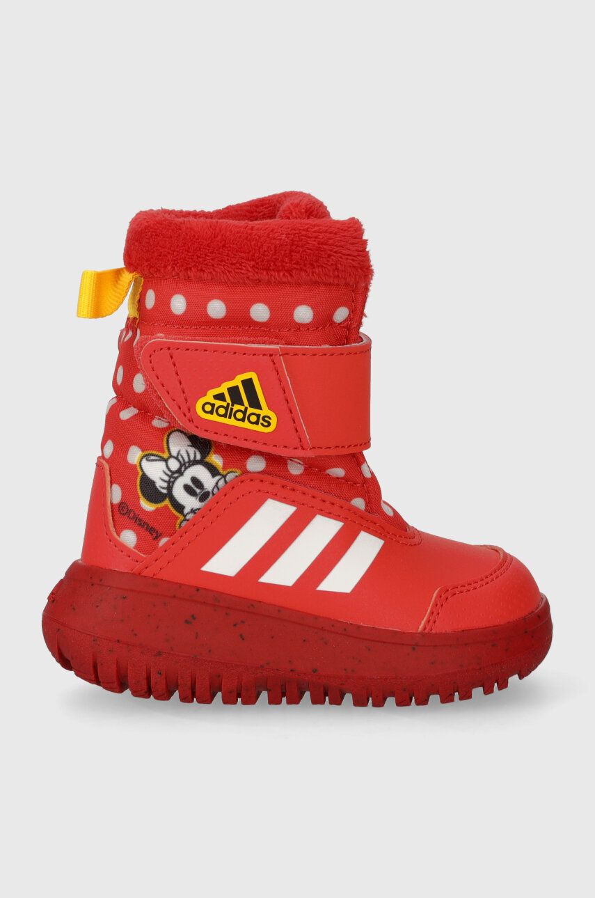 adidas cizme de iarna pentru copii Winterplay Minnie I culoarea rosu adidas cizme de iarna pentru copii Winterplay Minnie I culoarea rosu