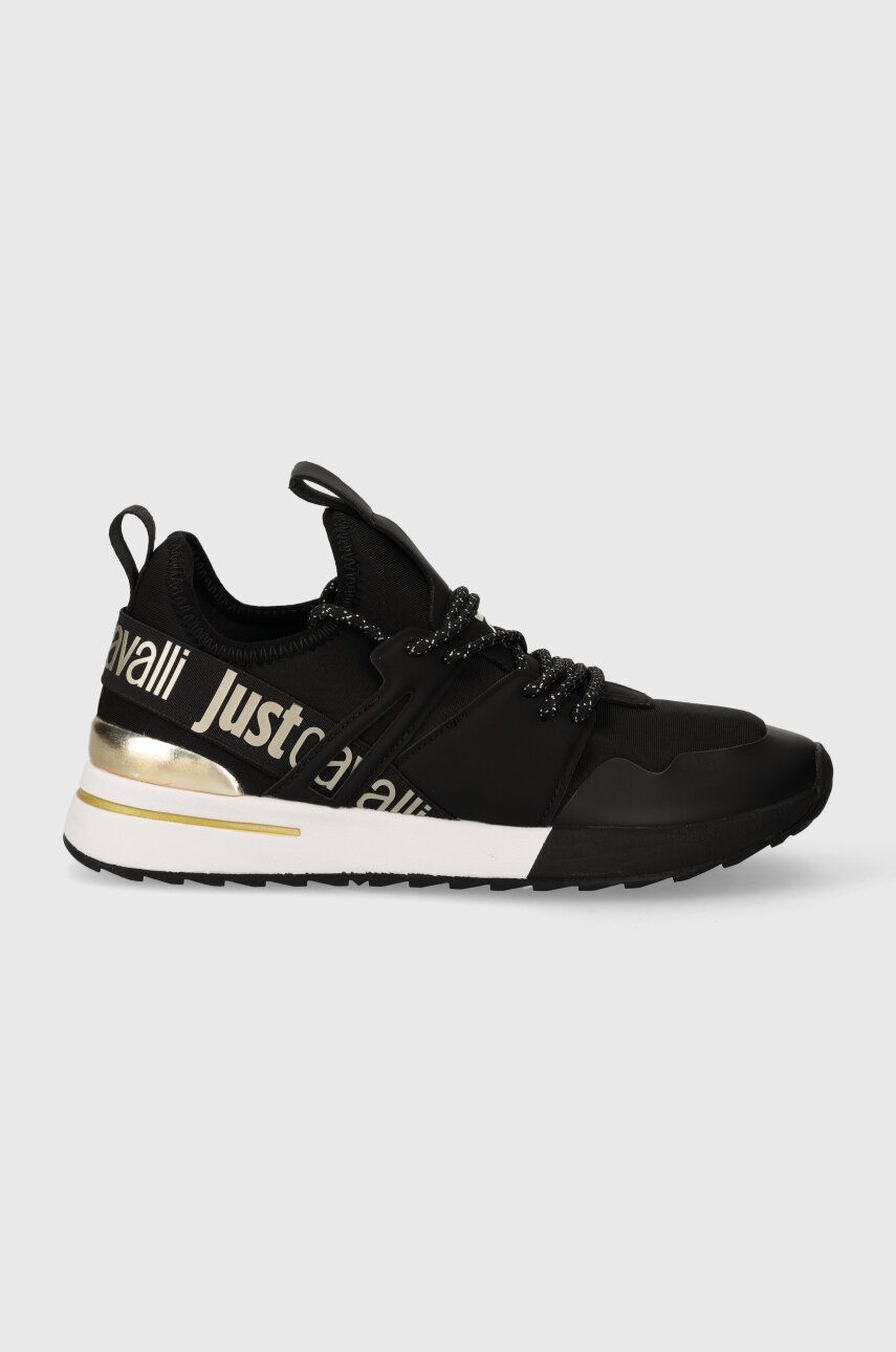 Just Cavalli sneakers culoarea negru, 75RA3SD3 ZS990 PL9 Just Cavalli sneakers culoarea negru, 75RA3SD3 ZS990 PL9