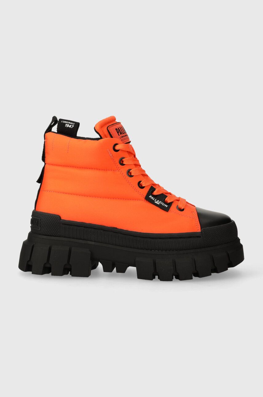 Palladium ghete REVOLT BOOT OVERCUSH femei, culoarea portocaliu, 98863.835.M Palladium ghete REVOLT BOOT OVERCUSH femei, culoarea portocaliu, 98863.835.M