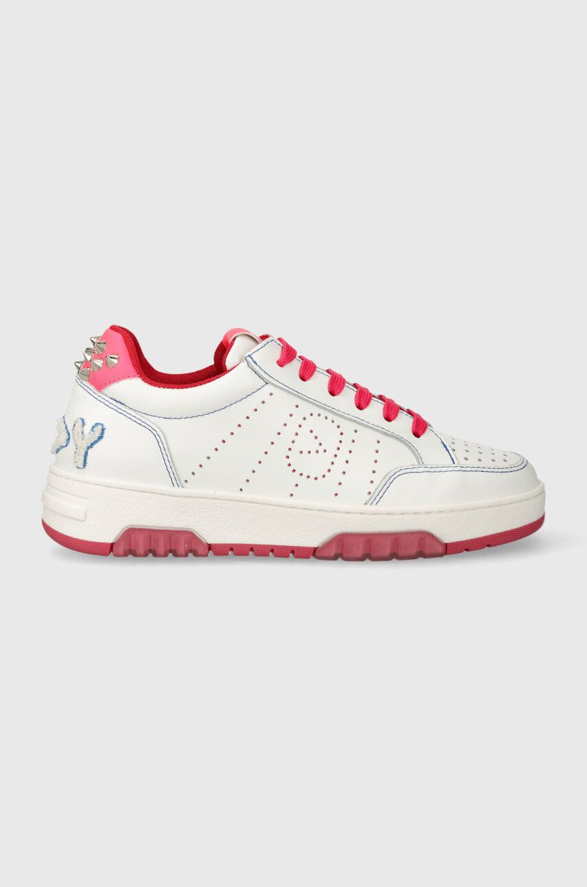 Off Play sneakers din piele COMO culoarea alb, COMO 1 WHITE FUXIA STUDS Off Play sneakers din piele COMO culoarea alb, COMO 1 WHITE FUXIA STUDS