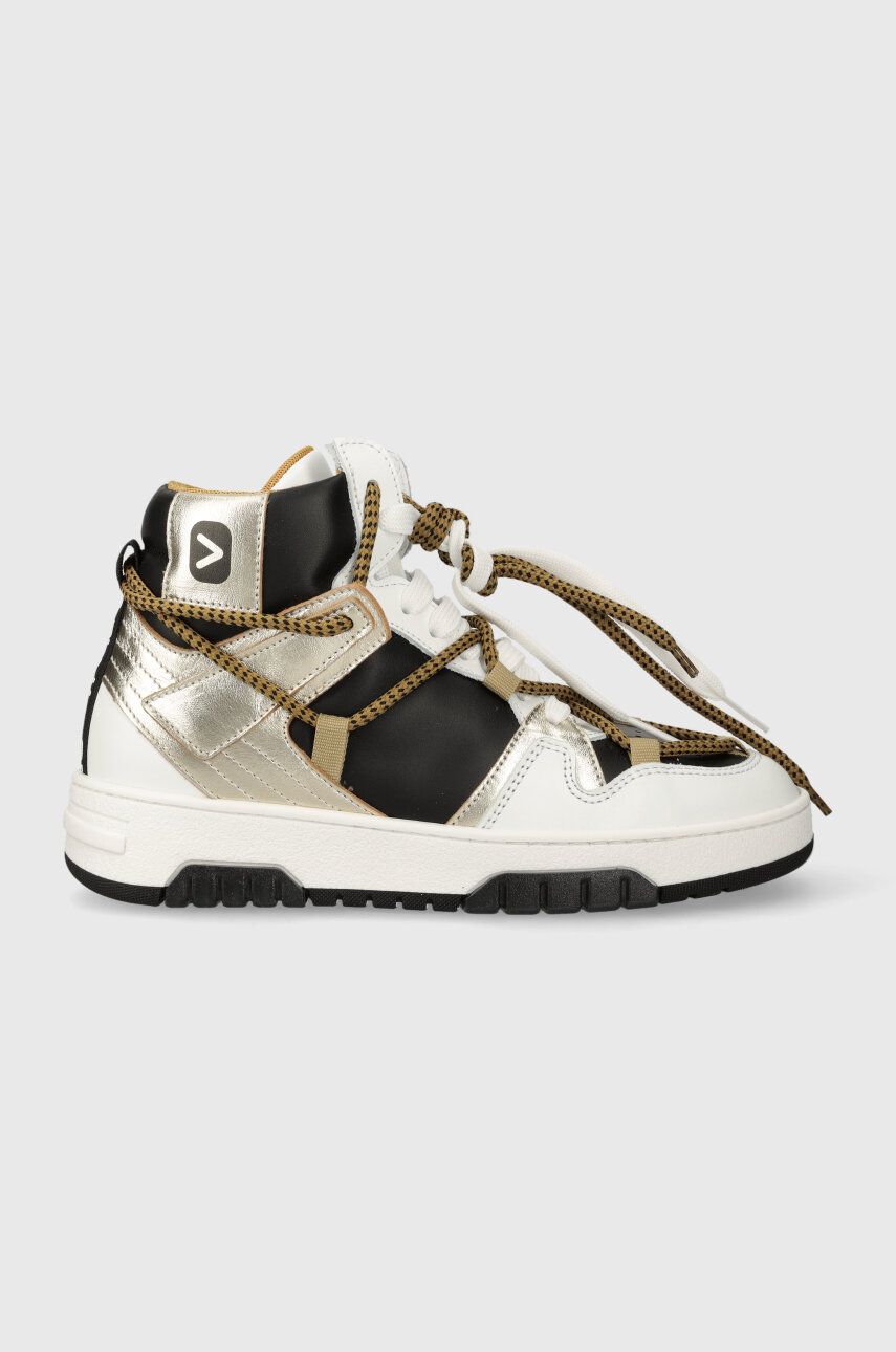 Off Play sneakers din piele SORRENTO culoarea alb, SORRENTO 2 BLACK, WHITE, GOLD Off Play sneakers din piele SORRENTO culoarea alb, SORRENTO 2 BLACK, WHITE, GOLD