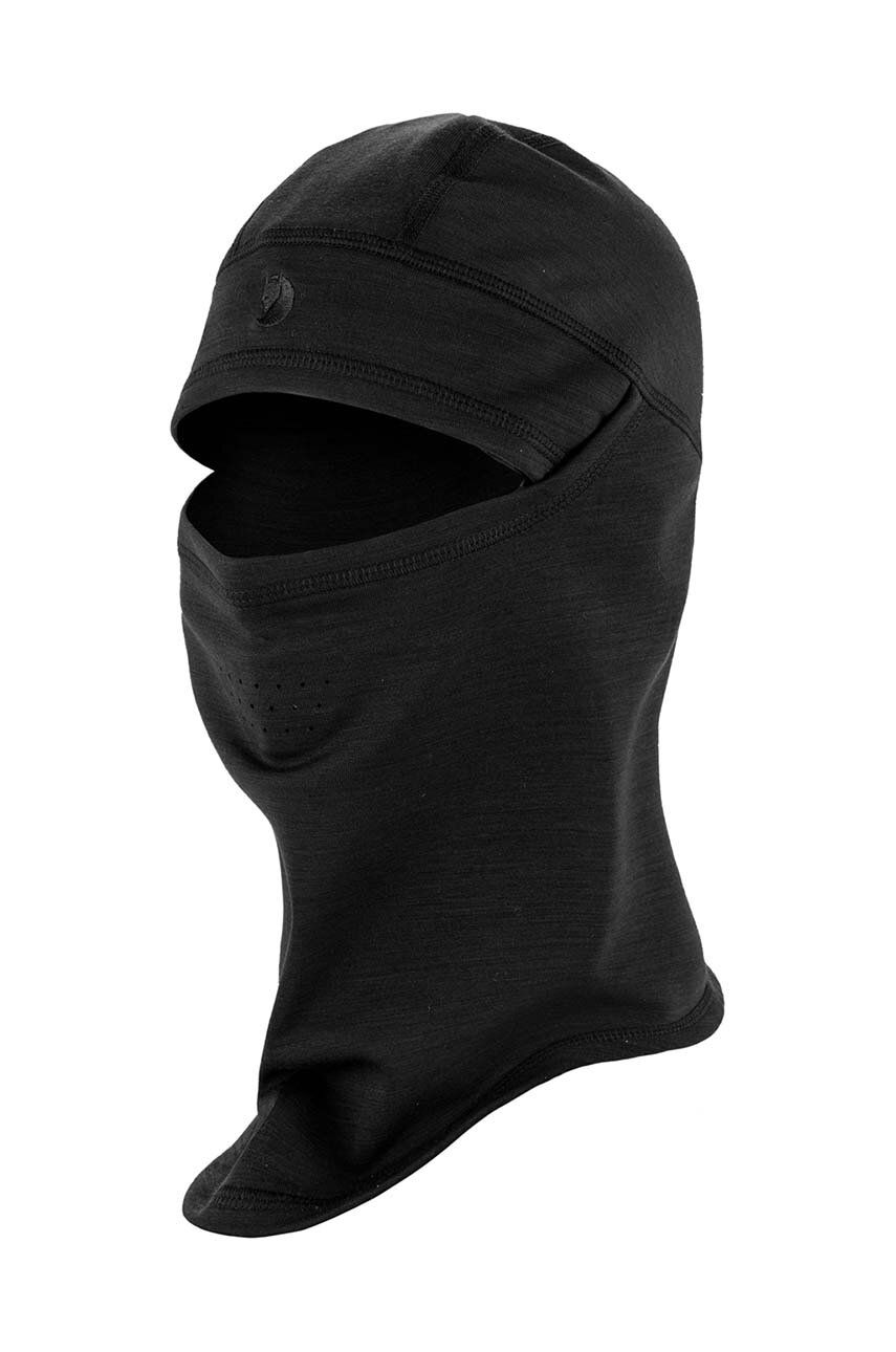 Fjallraven cagulă din amestec de lână Keb Fleece Balaclava culoarea negru F86997.550 Fjallraven cagulă din amestec de lână Keb Fleece Balaclava culoarea negru F86997.550