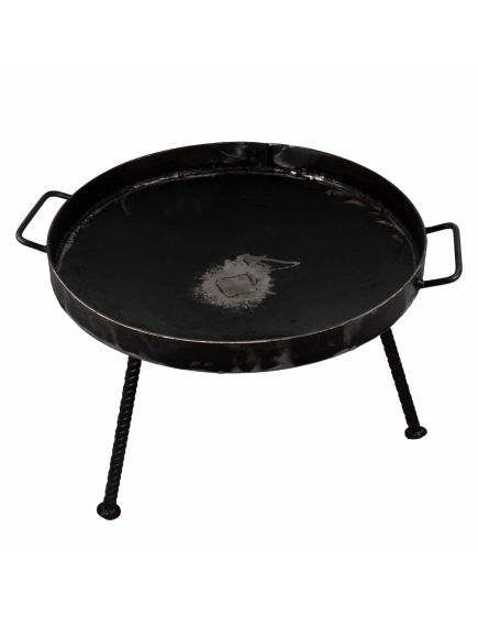 Gratar disc din otel, picioare detasabile, diametru 46 centimetri, cu margine de 4 cm / EXT 5717 Engros Gratar disc din otel, picioare detasabile, diametru 46 centimetri, cu margine de 4 cm / EXT 5717 Engros