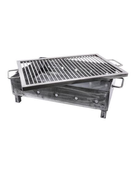 Gratar metalic pe carbuni cu sita din inox 50x35mm / ZTS 5485 Engros Gratar metalic pe carbuni cu sita din inox 50x35mm / ZTS 5485 Engros