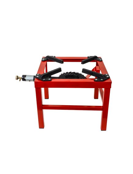 Pirostrie pe gaz cu un foc de exterior, portabila, material fonta si otel, 40 x 40 cm / ZTS 5525 Engros Pirostrie pe gaz cu un foc de exterior, portabila, material fonta si otel, 40 x 40 cm / ZTS 5525 Engros