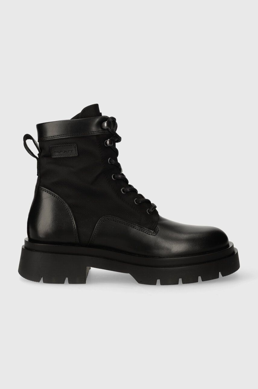 Gant bocanci Meghany femei, culoarea negru, cu platforma, 27541403.G00 Gant bocanci Meghany femei, culoarea negru, cu platforma, 27541403.G00