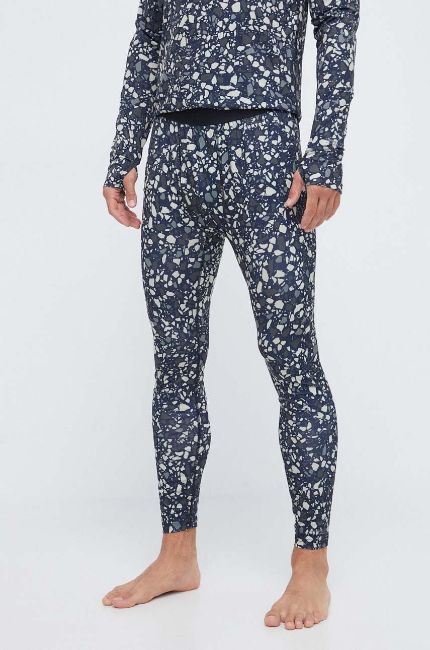 Burton pantaloni funcționali Lightweight X culoarea albastru marin Burton pantaloni funcționali Lightweight X culoarea albastru marin