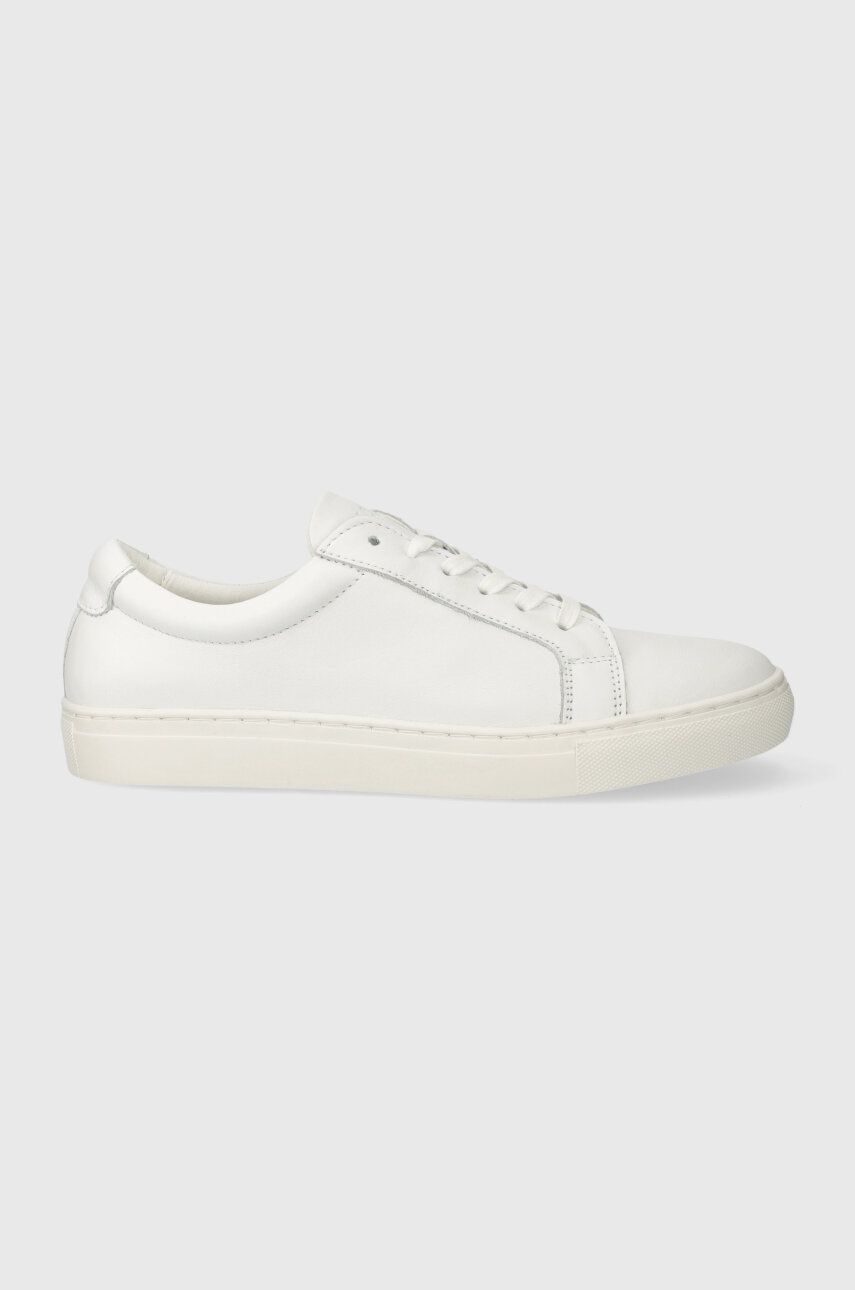 Bianco tenisi de piele BIAAJAY 2.0 femei, culoarea alb, 12640267 Bianco tenisi de piele BIAAJAY 2.0 femei, culoarea alb, 12640267