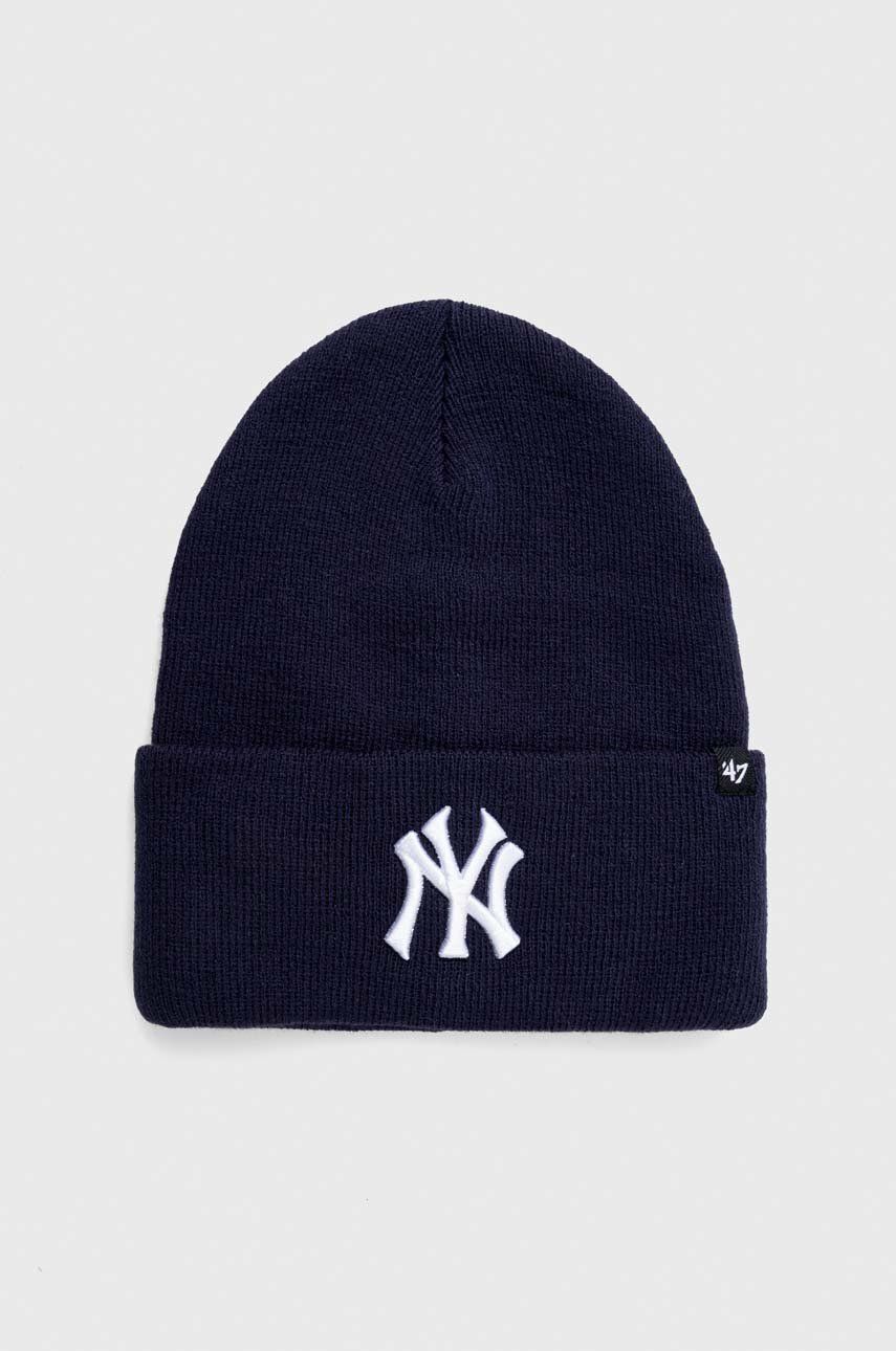 47brand caciula MLB New York Yankees Haymaker culoarea albastru marin 47brand caciula MLB New York Yankees Haymaker culoarea albastru marin
