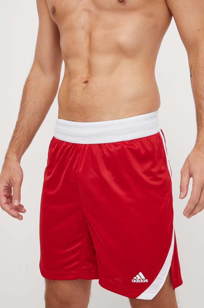 adidas Performance pantaloni scurți de antrenament Icon Squad culoarea roșu HF6729 adidas Performance pantaloni scurți de antrenament Icon Squad culoarea roșu HF6729