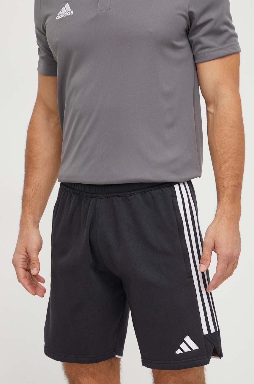 adidas Performance pantaloni scurți sport Tiro 23 bărbați, culoarea negru HS3592 adidas Performance pantaloni scurți sport Tiro 23 bărbați, culoarea negru HS3592
