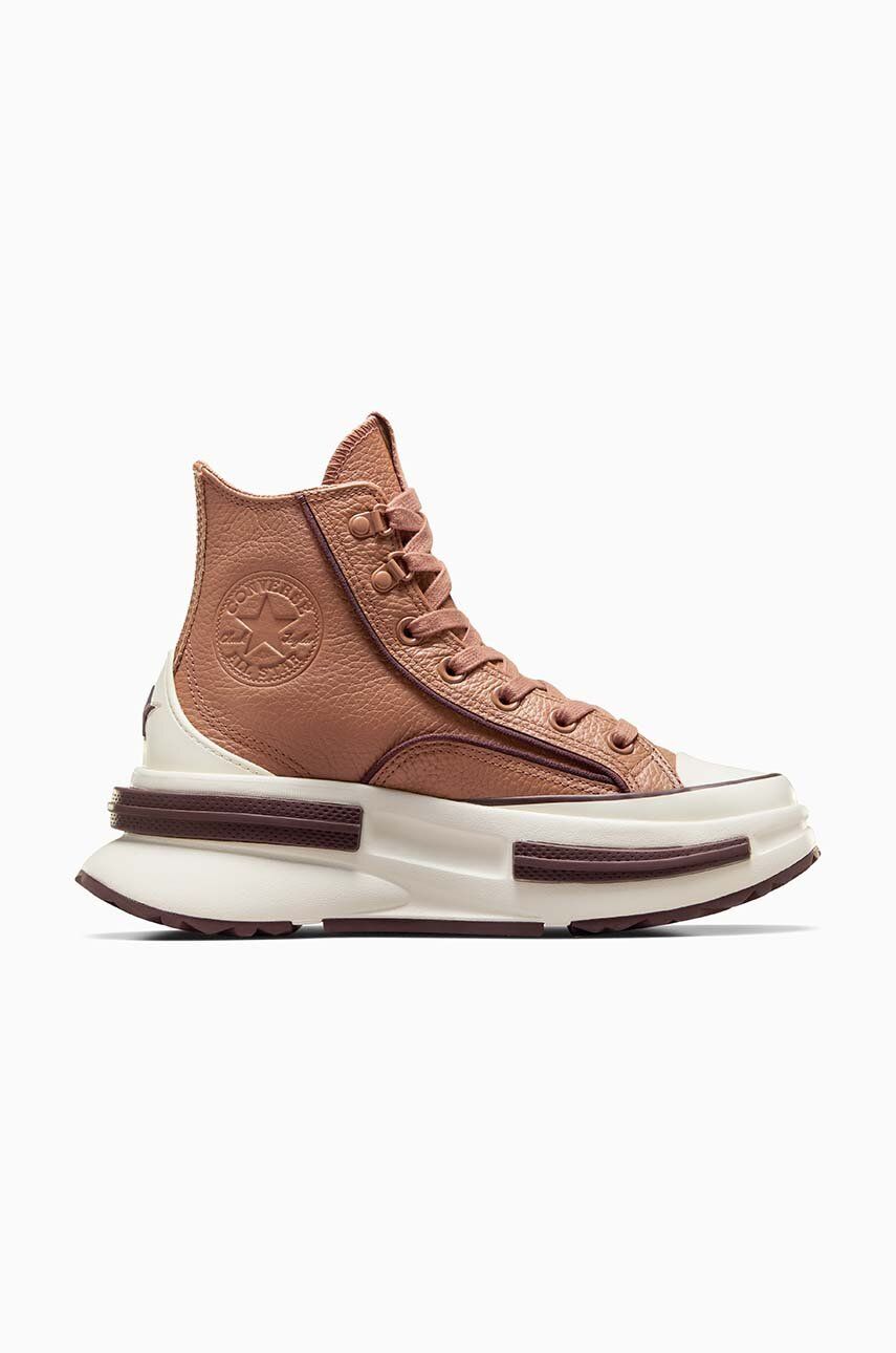 Converse tenisi de piele Run Star Legacy Cx femei, culoarea maro, A05423C Converse tenisi de piele Run Star Legacy Cx femei, culoarea maro, A05423C