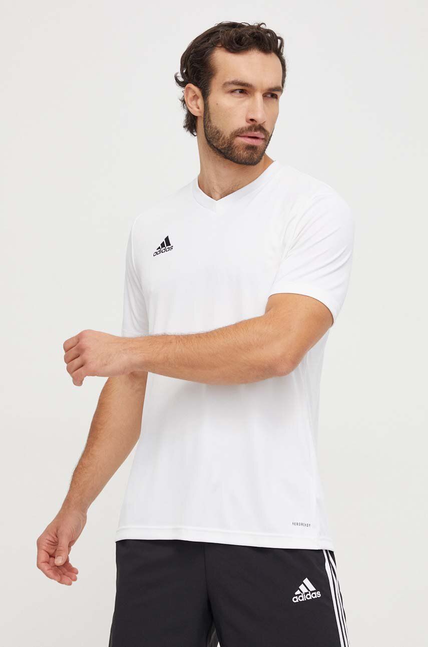 adidas Performance tricou de antrenament Entrada 22 culoarea bej, uni HC5071 adidas Performance tricou de antrenament Entrada 22 culoarea bej, uni HC5071