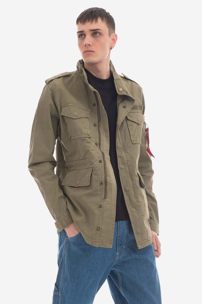 Alpha Industries geacă Huntington 176116 11 bărbați, culoarea verde, de tranziție 176116.11-green Alpha Industries geacă Huntington 176116 11 bărbați, culoarea verde, de tranziție 176116.11-green