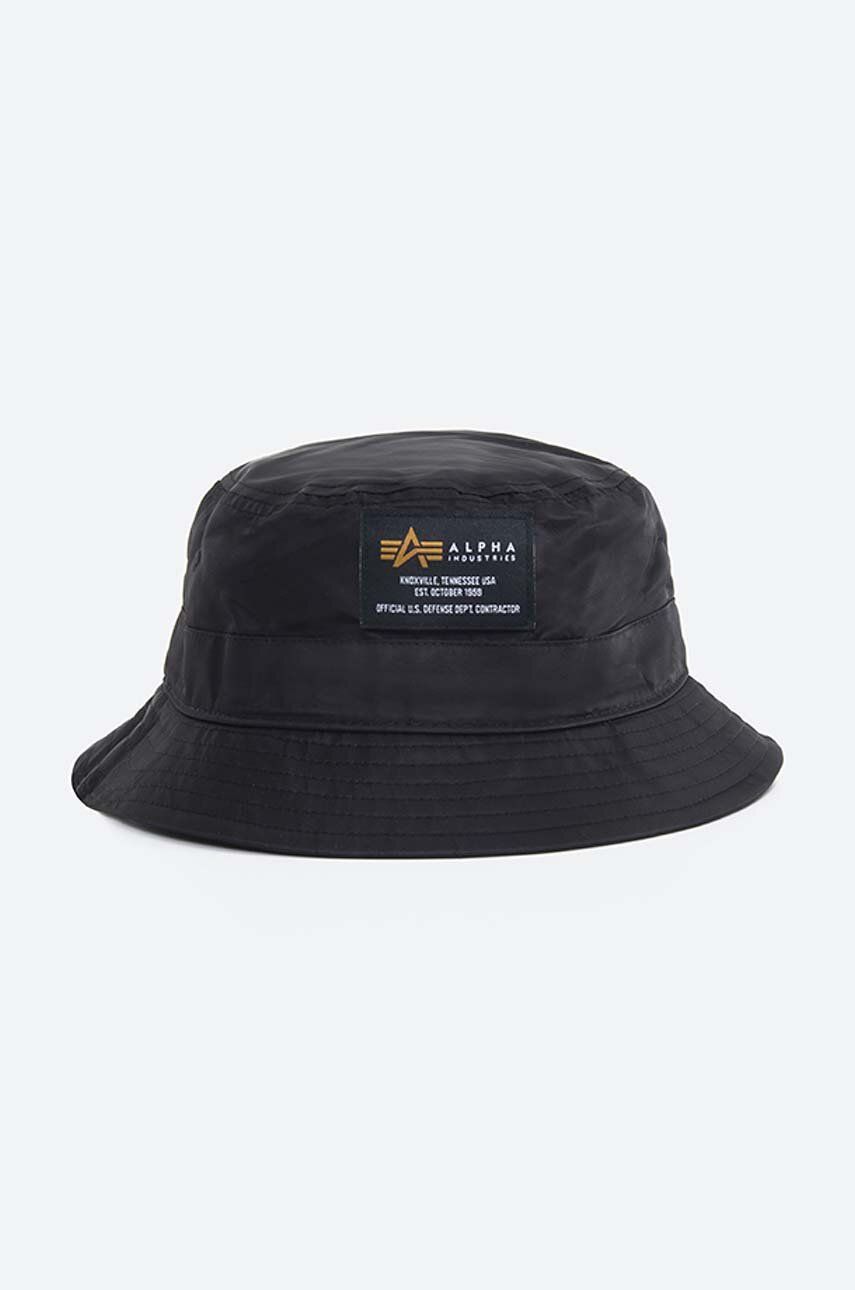 Alpha Industries pălărie din bumbac VLC Cap culoarea negru, bumbac 116912.03-black Alpha Industries pălărie din bumbac VLC Cap culoarea negru, bumbac 116912.03-black
