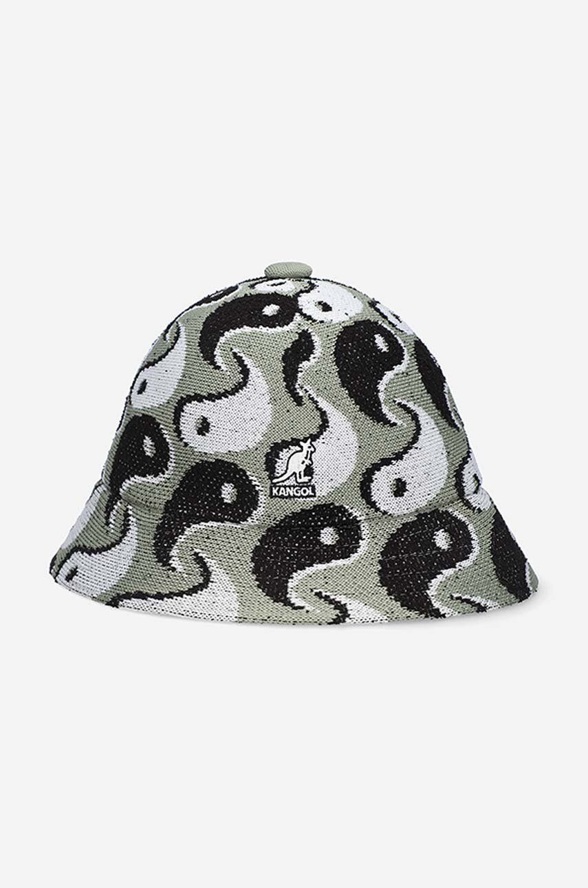 Kangol pălărie Balance Casual culoarea alb K3541.GREEN-OIL.GREEN Kangol pălărie Balance Casual culoarea alb K3541.GREEN-OIL.GREEN