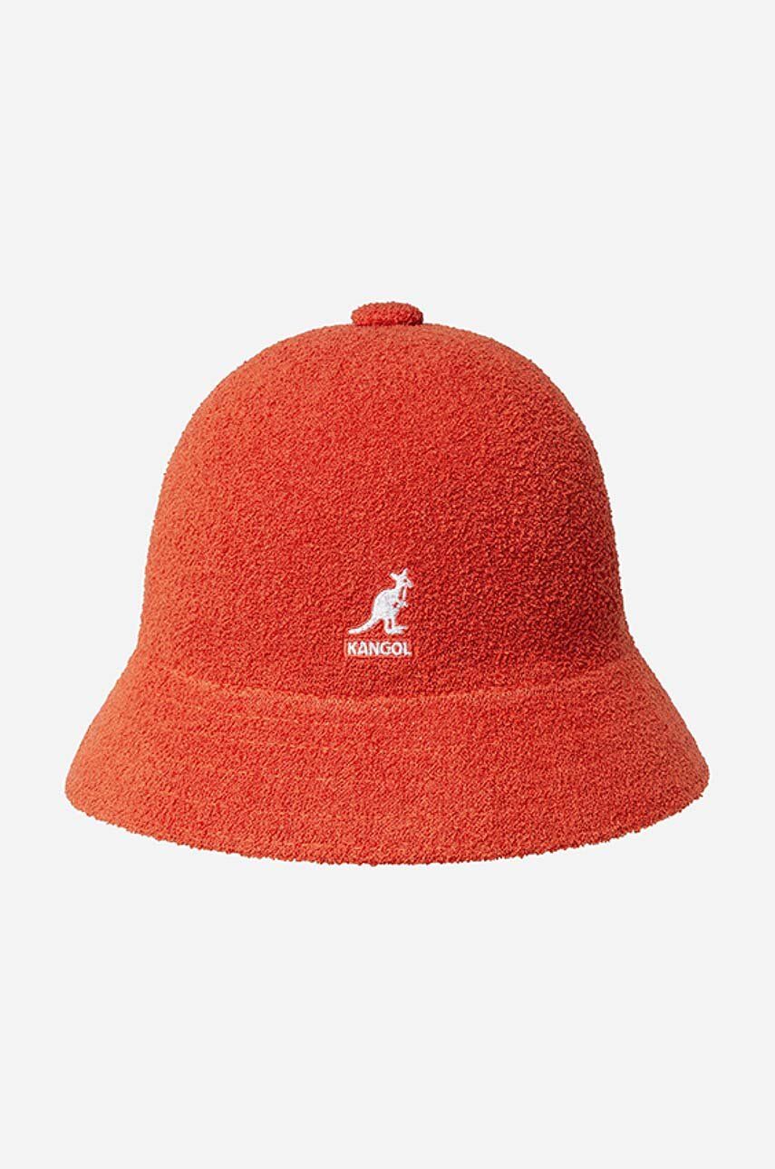 Kangol pălărie Bermuda Casual culoarea roșu 0397BC.CHERRY-CHERR.GLOW Kangol pălărie Bermuda Casual culoarea roșu 0397BC.CHERRY-CHERR.GLOW