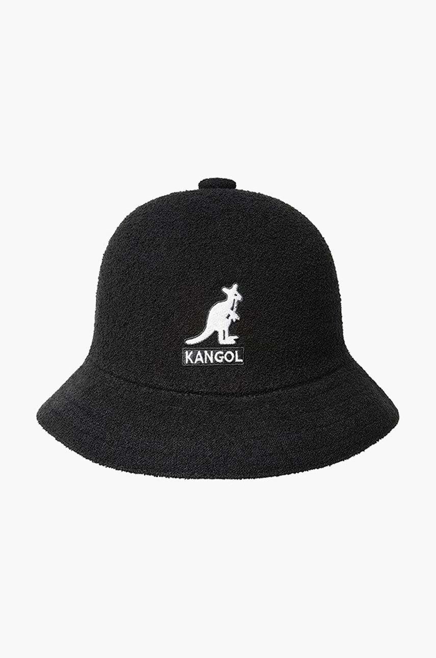 Kangol pălărie Big Logo Casual culoarea negru K3407.BLACK-BLACK Kangol pălărie Big Logo Casual culoarea negru K3407.BLACK-BLACK