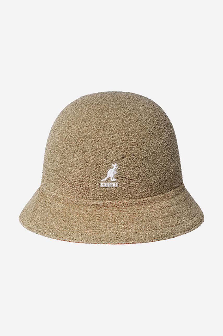 Kangol pălărie cu două fețe culoarea portocaliu K3555.OAT.CHERRY-OAT/CHERRY Kangol pălărie cu două fețe culoarea portocaliu K3555.OAT.CHERRY-OAT/CHERRY
