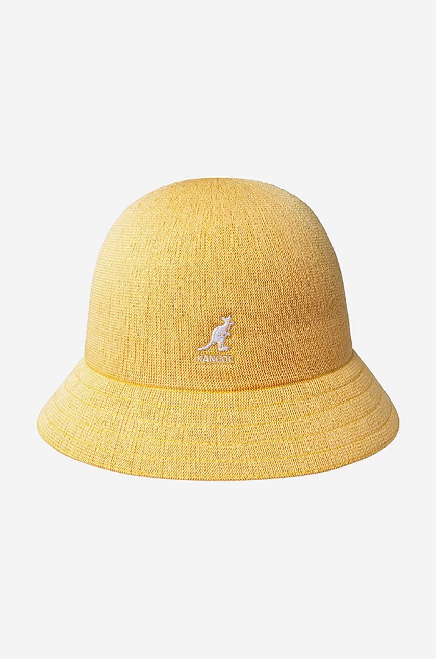 Kangol pălărie cu două fețe culoarea verde K3555.GREEN.APRICOT-GRN/APRICT Kangol pălărie cu două fețe culoarea verde K3555.GREEN.APRICOT-GRN/APRICT
