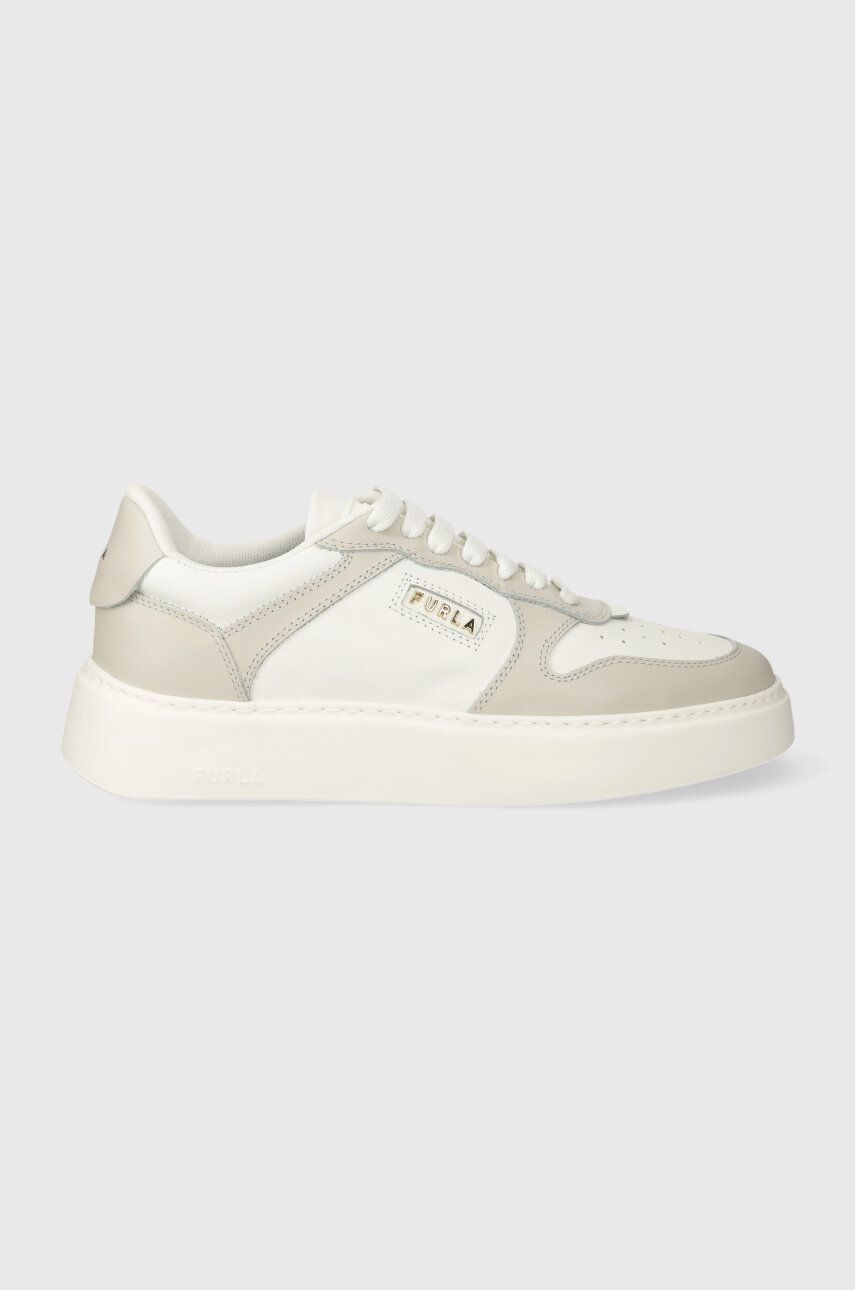 Furla sneakers din piele Sport culoarea alb YH60SPT BX2752 2865S Furla sneakers din piele Sport culoarea alb YH60SPT BX2752 2865S