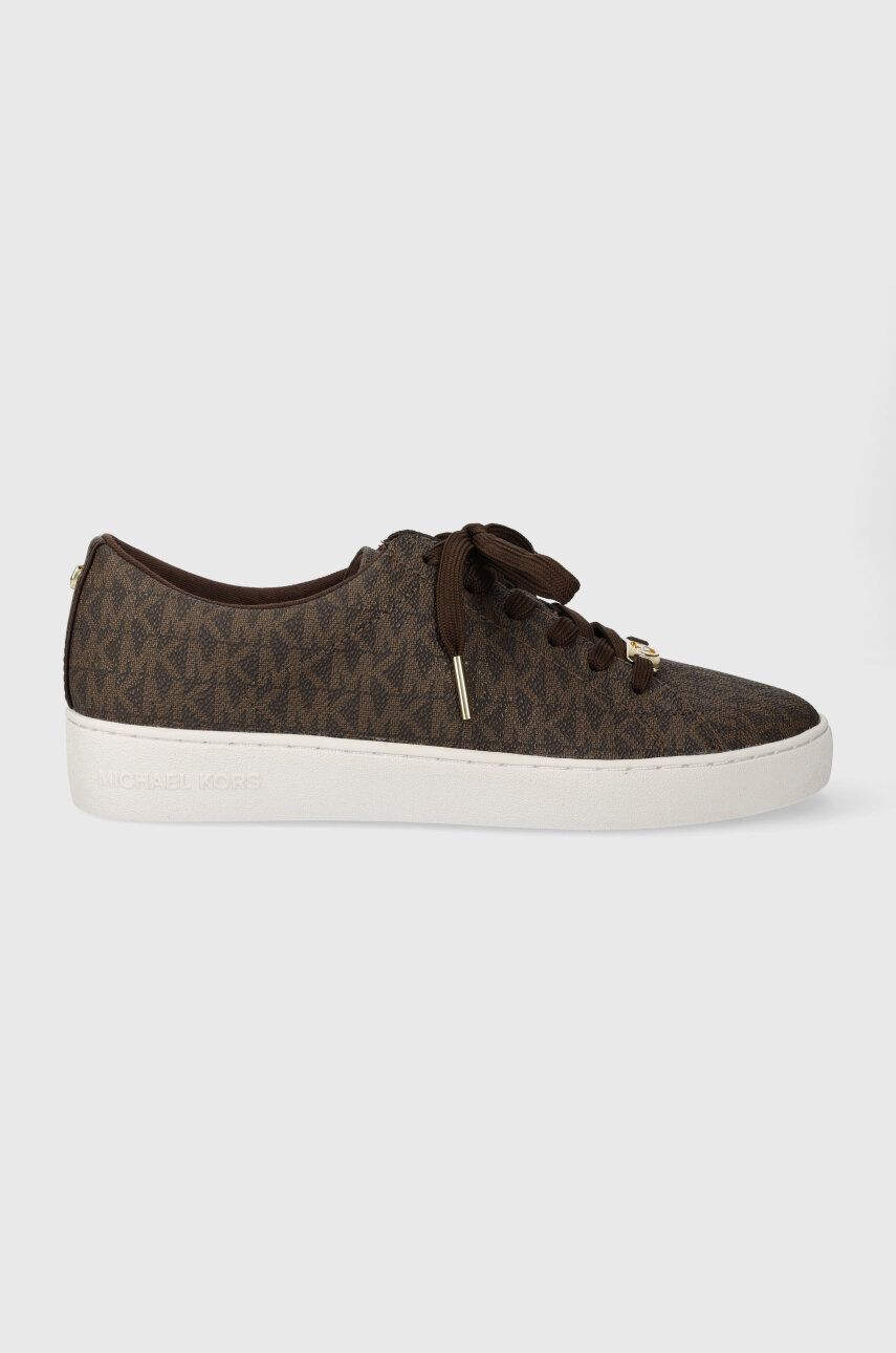 MICHAEL Michael Kors sneakers Keaton culoarea maro, 43R4KTFS1B MICHAEL Michael Kors sneakers Keaton culoarea maro, 43R4KTFS1B
