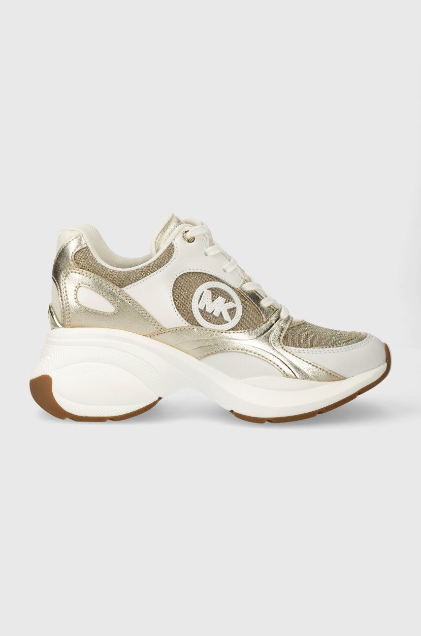 MICHAEL Michael Kors sneakers Zuma culoarea auriu, 43R4ZUFS4D MICHAEL Michael Kors sneakers Zuma culoarea auriu, 43R4ZUFS4D