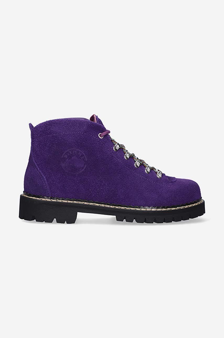 Diemme bocanci din piele întoarsă Tirol femei, culoarea violet DI2107TI03-violet Diemme bocanci din piele întoarsă Tirol femei, culoarea violet DI2107TI03-violet