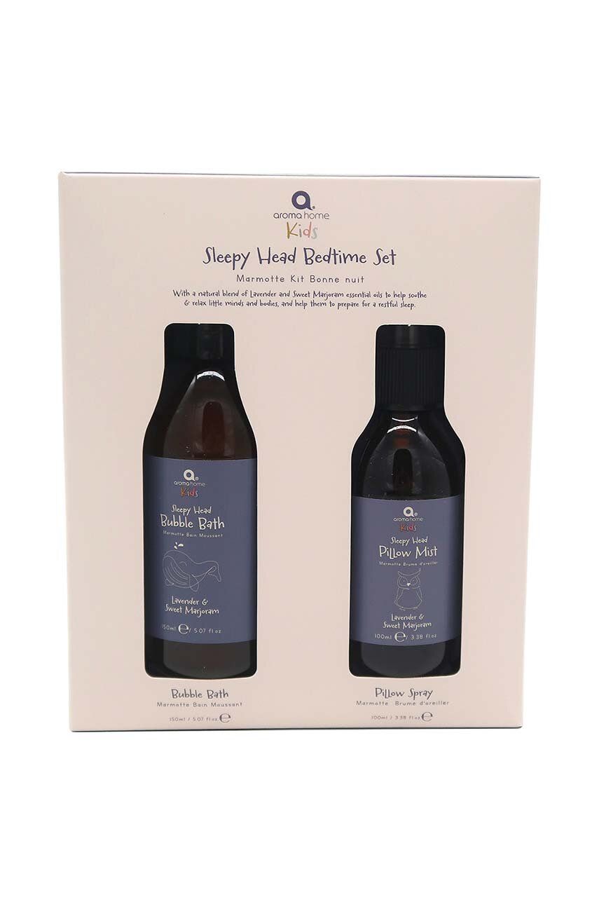 Aroma Home loțiune de baie și spray de pernă Sleepy Head Bedtime Set 150 + 100 ml Aroma Home loțiune de baie și spray de pernă Sleepy Head Bedtime Set 150 + 100 ml