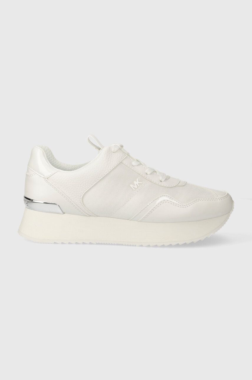 MICHAEL Michael Kors sneakers Raina culoarea alb, 43R4RNFSAD MICHAEL Michael Kors sneakers Raina culoarea alb, 43R4RNFSAD