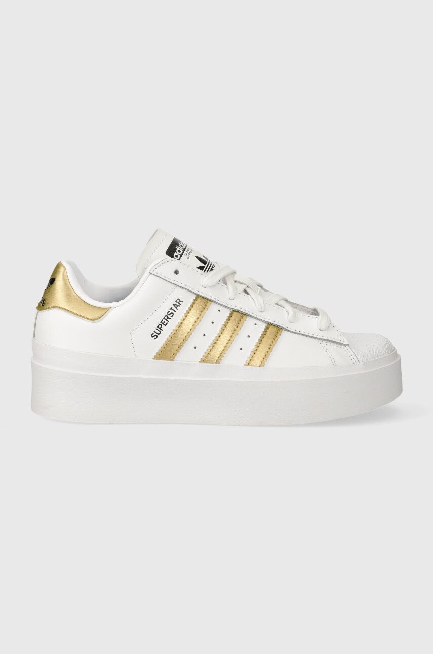 adidas Originals sneakers din piele Superstar Bonega culoarea alb IF7583 adidas Originals sneakers din piele Superstar Bonega culoarea alb IF7583