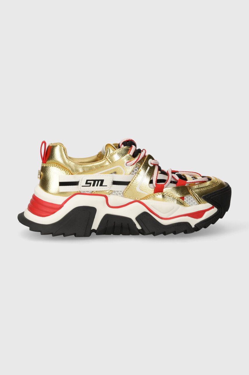 Steve Madden sneakers Kingdom-E culoarea auriu, SM19000086 Steve Madden sneakers Kingdom-E culoarea auriu, SM19000086
