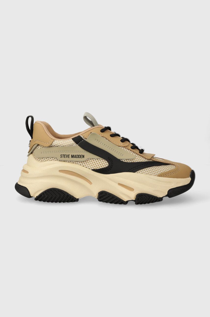 Steve Madden sneakers Possession-E culoarea bej, SM19000033 Steve Madden sneakers Possession-E culoarea bej, SM19000033