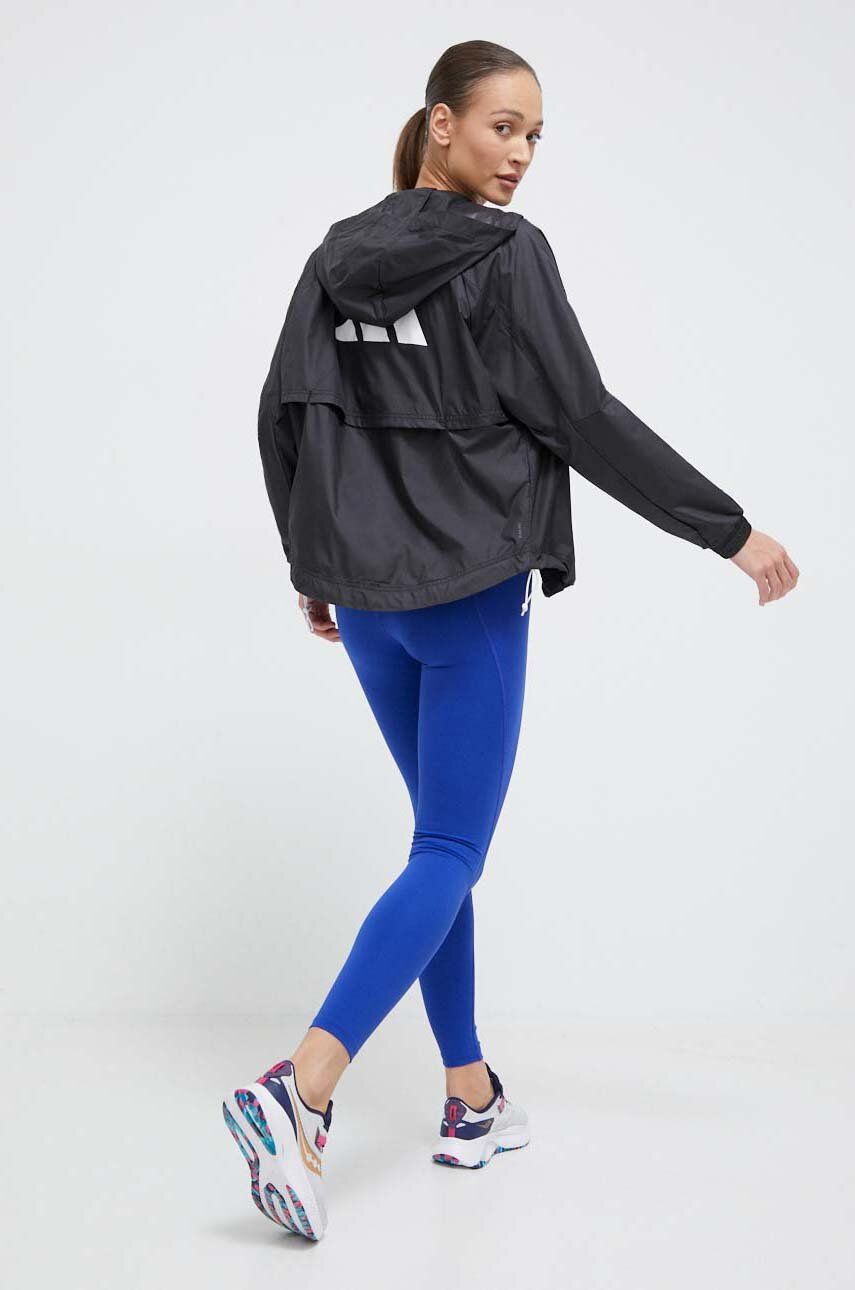 adidas Performance jacheta de antrenament Hyperglam culoarea negru, de tranziție IS8036 adidas Performance jacheta de antrenament Hyperglam culoarea negru, de tranziție IS8036