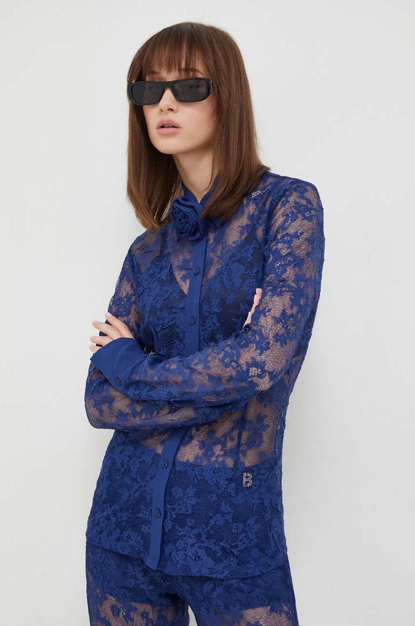 Blugirl Blumarine cămașă femei, cu guler clasic, regular RA4077.J4653 Blugirl Blumarine cămașă femei, cu guler clasic, regular RA4077.J4653