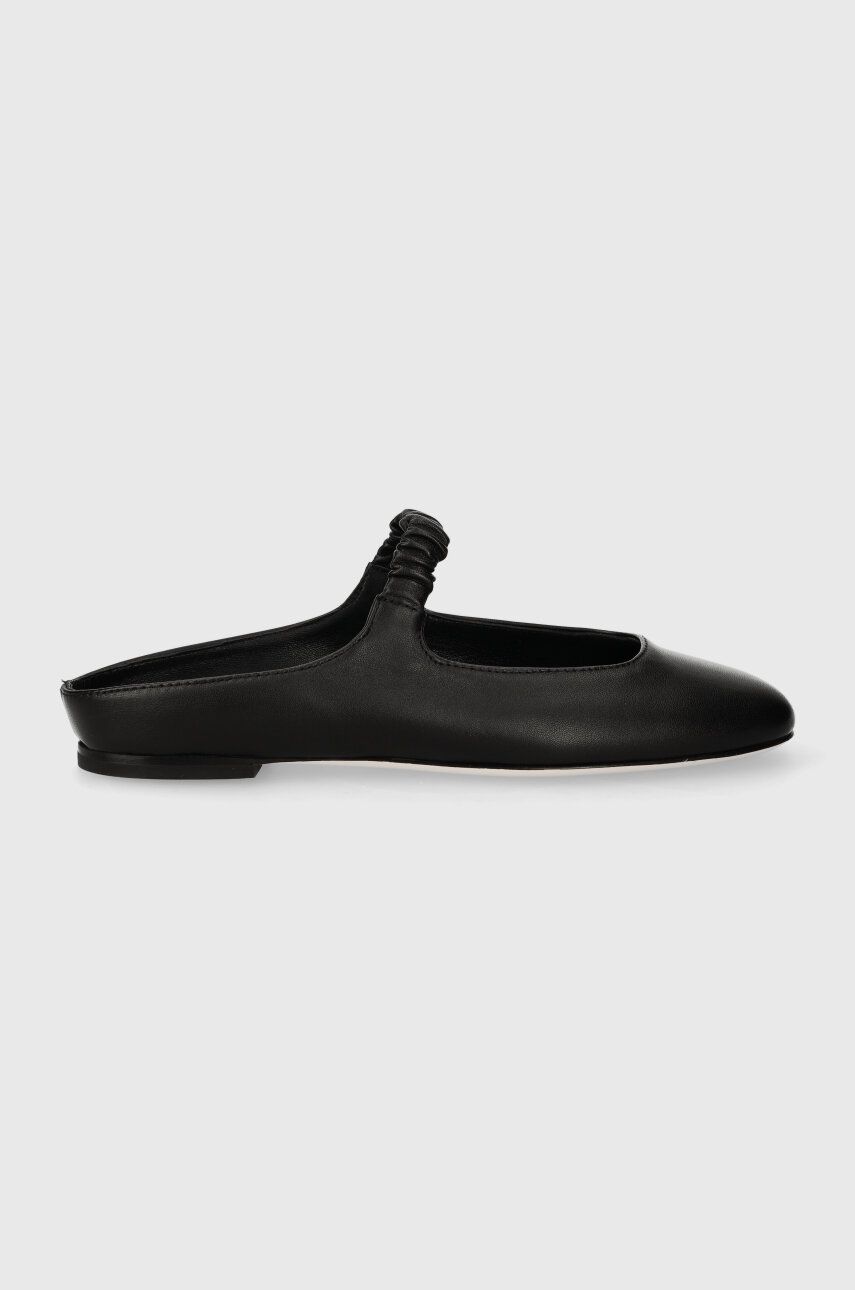 AGL slapi de piele CHER femei, culoarea negru, D834032PCSOFTY0000 AGL slapi de piele CHER femei, culoarea negru, D834032PCSOFTY0000