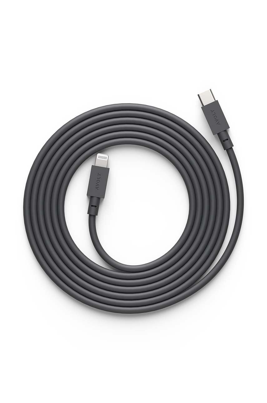 Avolt cablu de încărcare usb Cable 1, USB-C to Lightning, 2 m Avolt cablu de încărcare usb Cable 1, USB-C to Lightning, 2 m