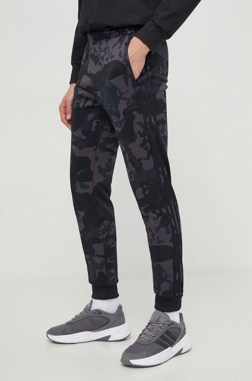 adidas Originals pantaloni de trening culoarea negru, cu model IS0243 adidas Originals pantaloni de trening culoarea negru, cu model IS0243