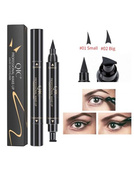 Tus cu stampila si eyeliner pentru ochi engross 2 Way Quick, rezistent la apa, negru Tus cu stampila si eyeliner pentru ochi engross 2 Way Quick, rezistent la apa, negru
