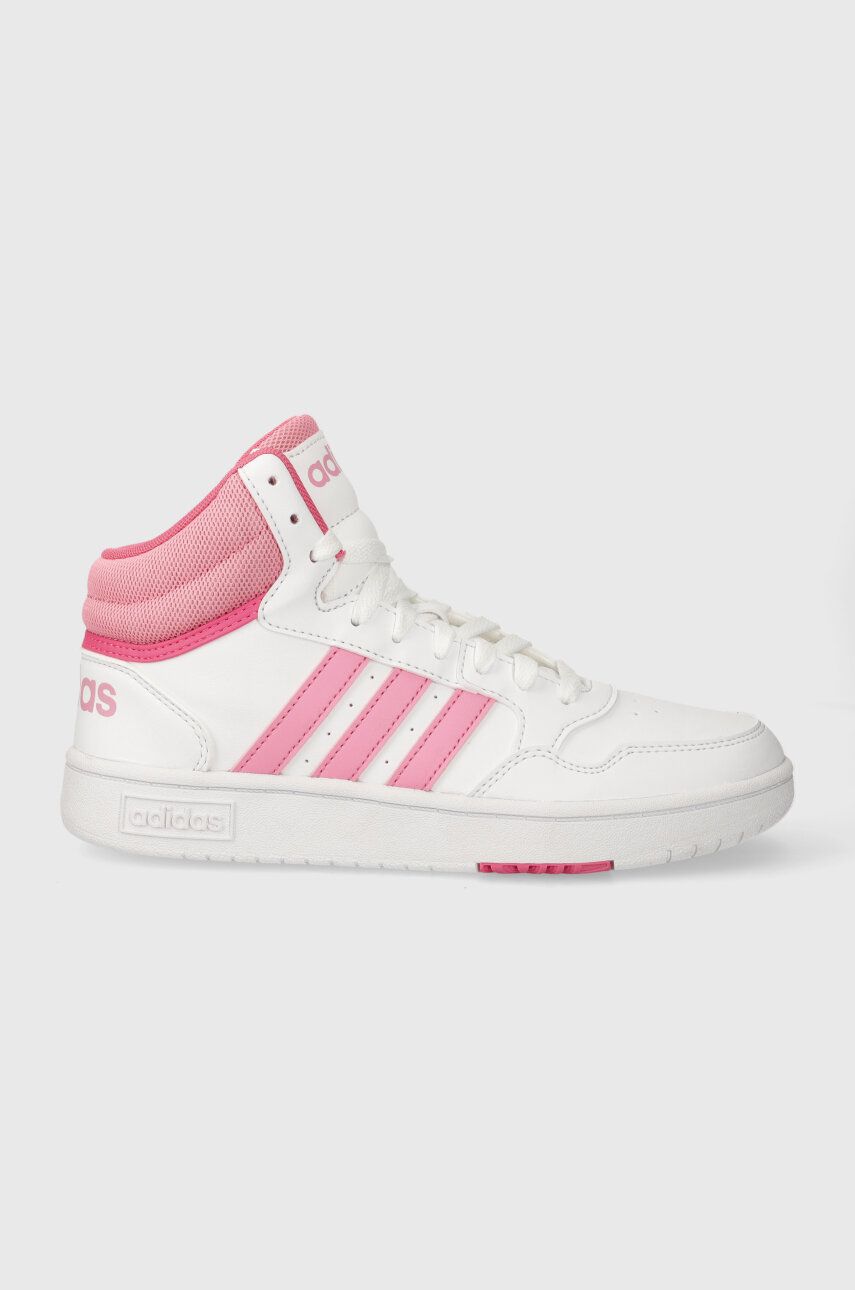 adidas Originals sneakers pentru copii HOOPS 3.0 MID K culoarea roz adidas Originals sneakers pentru copii HOOPS 3.0 MID K culoarea roz
