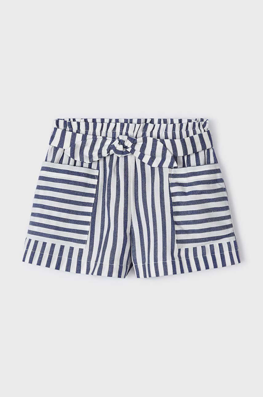 Mayoral pantaloni scurti copii culoarea albastru marin, modelator Mayoral pantaloni scurti copii culoarea albastru marin, modelator