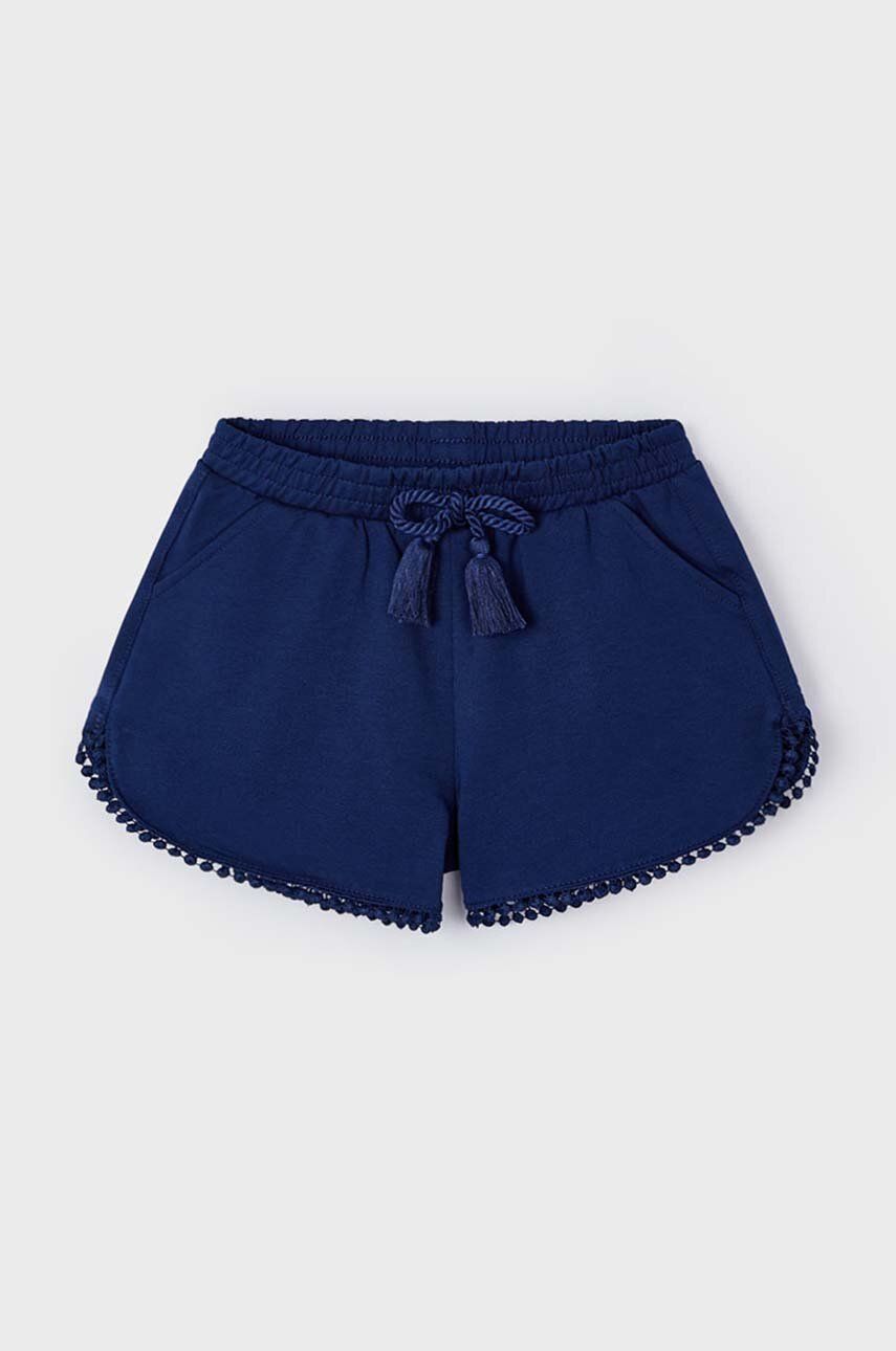 Mayoral pantaloni scurti copii culoarea albastru marin, neted Mayoral pantaloni scurti copii culoarea albastru marin, neted