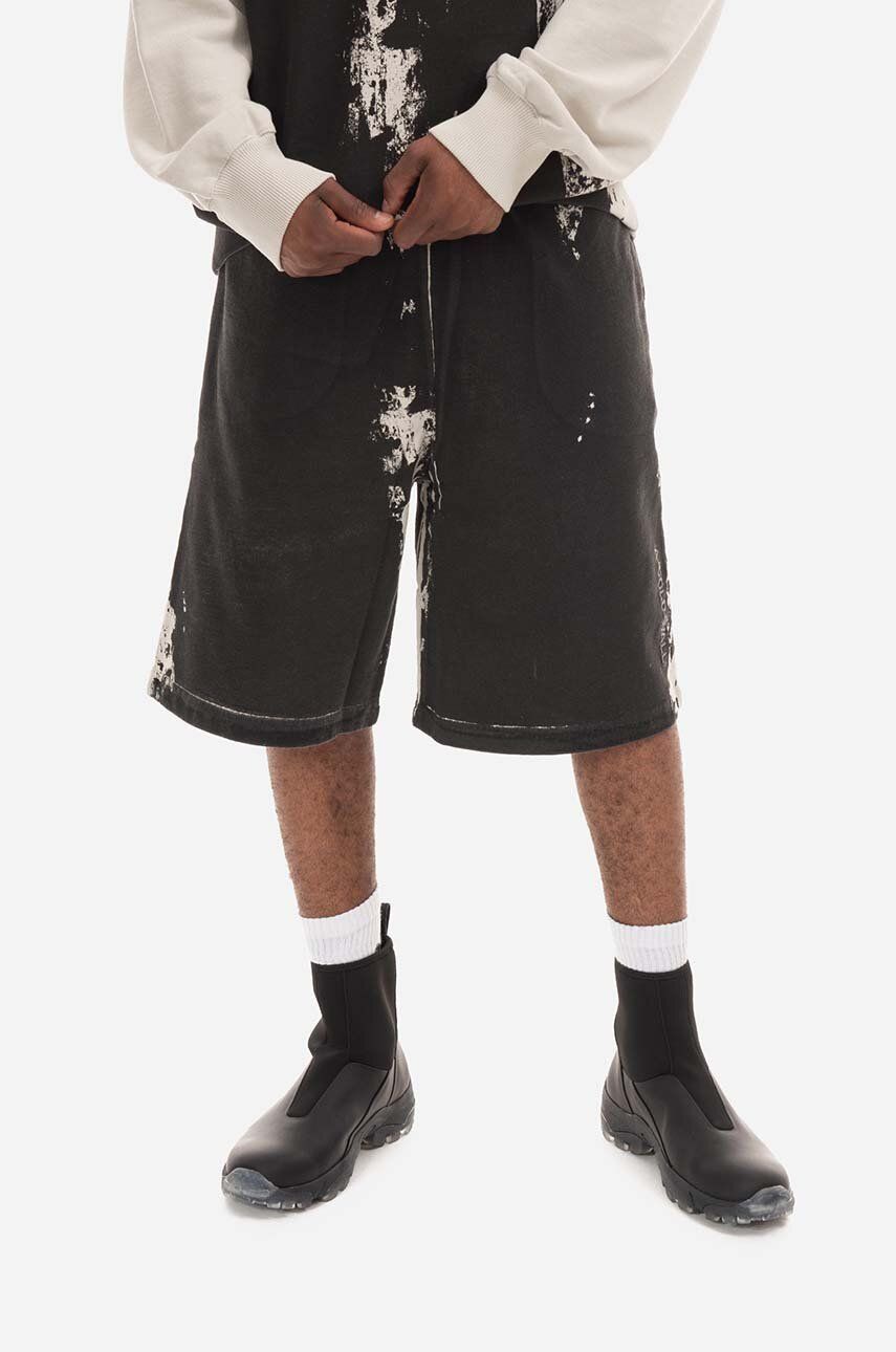 A-COLD-WALL* pantaloni scurți din bumbac Relaxed Studio Shorts culoarea negru ACWMB156-BLACK A-COLD-WALL* pantaloni scurți din bumbac Relaxed Studio Shorts culoarea negru ACWMB156-BLACK