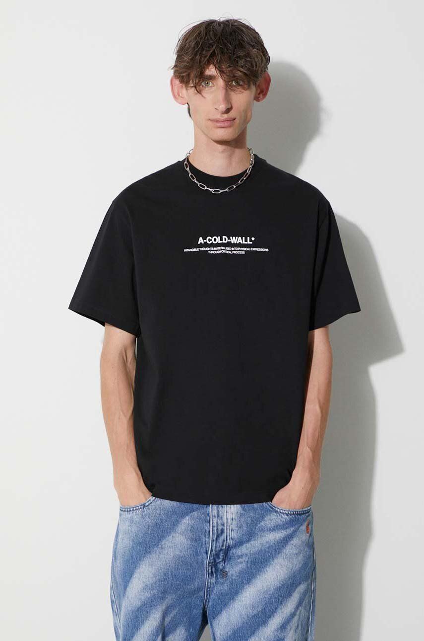A-COLD-WALL* tricou din bumbac CON PRO T-SHIRT culoarea negru, cu imprimeu ACWMTS176B A-COLD-WALL* tricou din bumbac CON PRO T-SHIRT culoarea negru, cu imprimeu ACWMTS176B