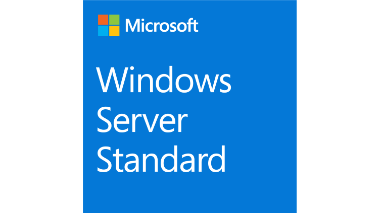 Windows Server Standard 2019, 64Bit, English, 1pk DSP OEI, DVD, 16 Core