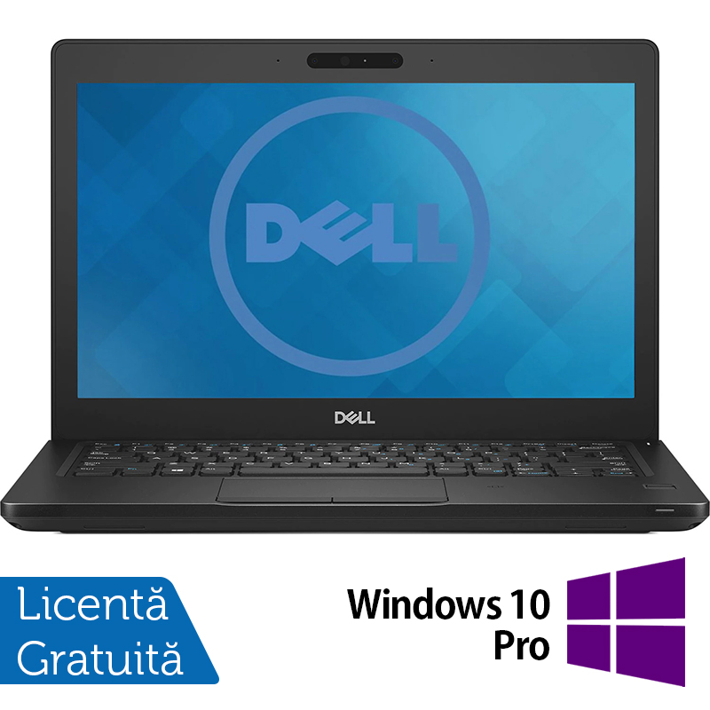 Laptop Refurbished Dell Latitude 5290, Intel Core i3-8130U 2.20-3.40GHz, 8GB DDR4, 240GB SSD, 12.5 Inch, Webcam + Windows 10 Pro Laptop Refurbished Dell Latitude 5290, Intel Core i3-8130U 2.20-3.40GHz, 8GB DDR4, 240GB SSD, 12.5 Inch, Webcam + Windows 10 Pro