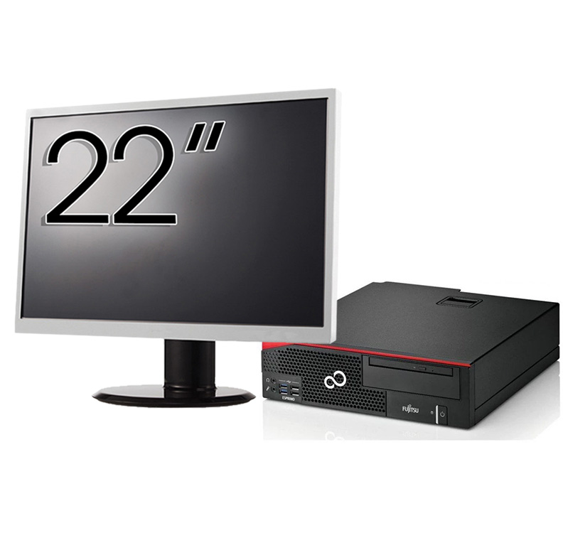 Pachet Calculator Fujitsu Esprimo D756 Desktop, Intel Core i5-6500 3.20GHz, 8GB DDR4, 240GB SSD, DVD-ROM + Monitor 22 Inch Pachet Calculator Fujitsu Esprimo D756 Desktop, Intel Core i5-6500 3.20GHz, 8GB DDR4, 240GB SSD, DVD-ROM + Monitor 22 Inch